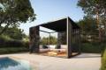 pure pergola poolside