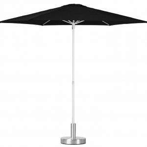 P50 Umbrella with black shade with one move gas spring