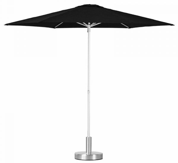 P50 Umbrella with black shade with one move gas spring